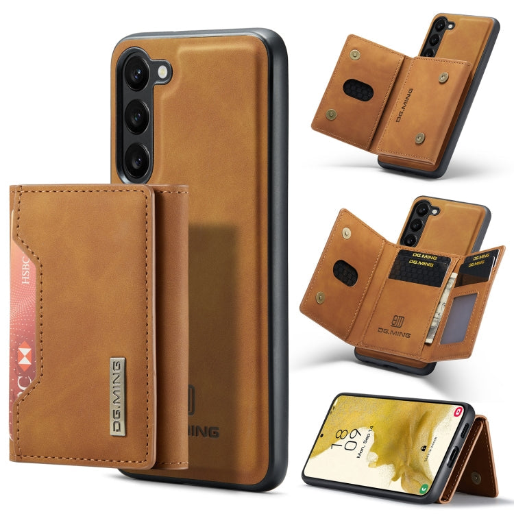 DG.MING M2 Series 3-Fold Multi Card Bag + Magnetic Phone Case, For Samsung Galaxy S23 5G, For Samsung Galaxy S23+ 5G, For Samsung Galaxy S23 Ultra 5G
