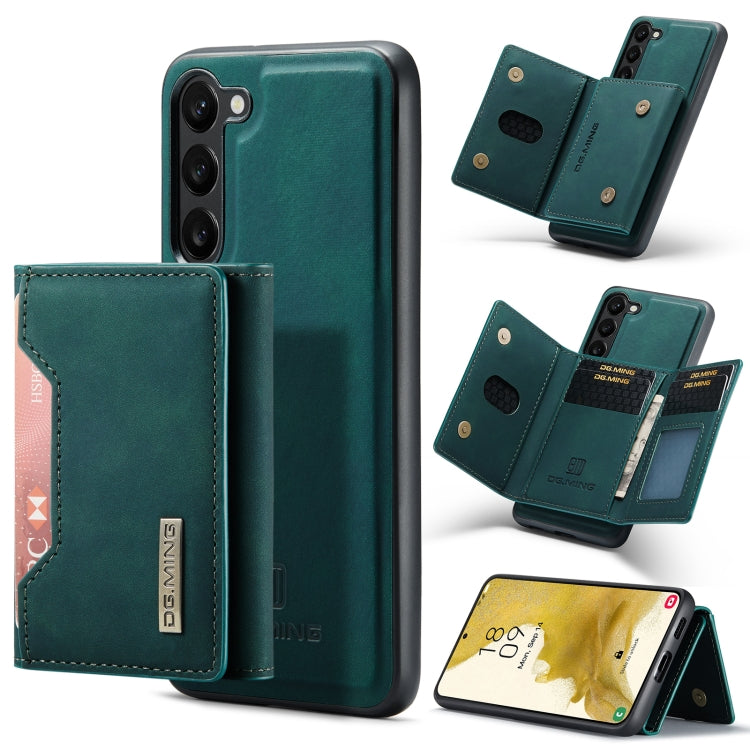 DG.MING M2 Series 3-Fold Multi Card Bag + Magnetic Phone Case, For Samsung Galaxy S23 5G, For Samsung Galaxy S23+ 5G, For Samsung Galaxy S23 Ultra 5G