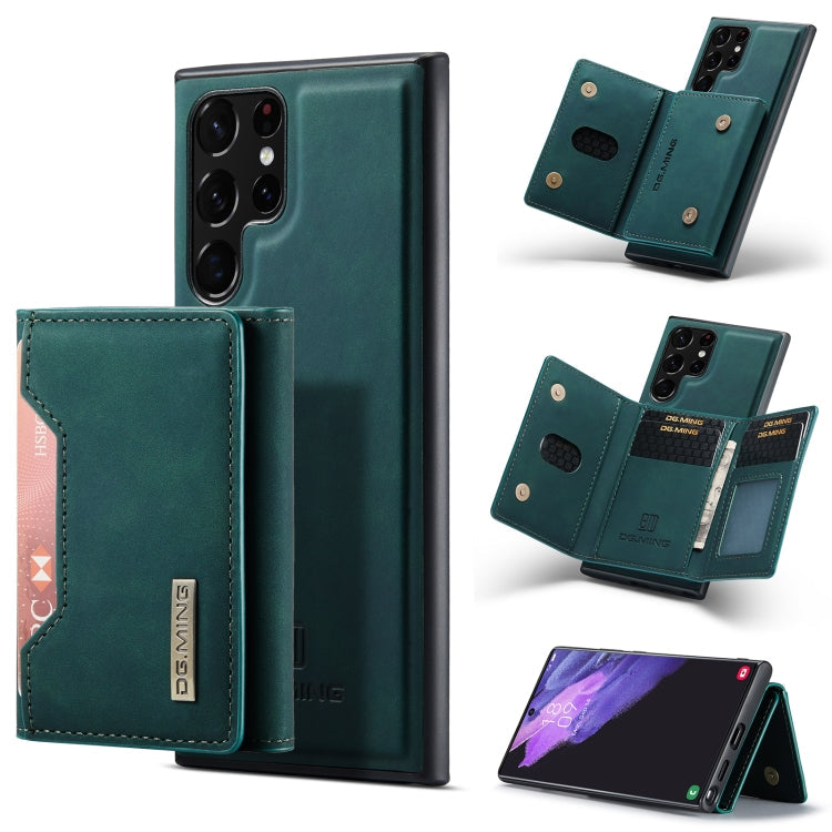 DG.MING M2 Series 3-Fold Multi Card Bag + Magnetic Phone Case, For Samsung Galaxy S23 5G, For Samsung Galaxy S23+ 5G, For Samsung Galaxy S23 Ultra 5G