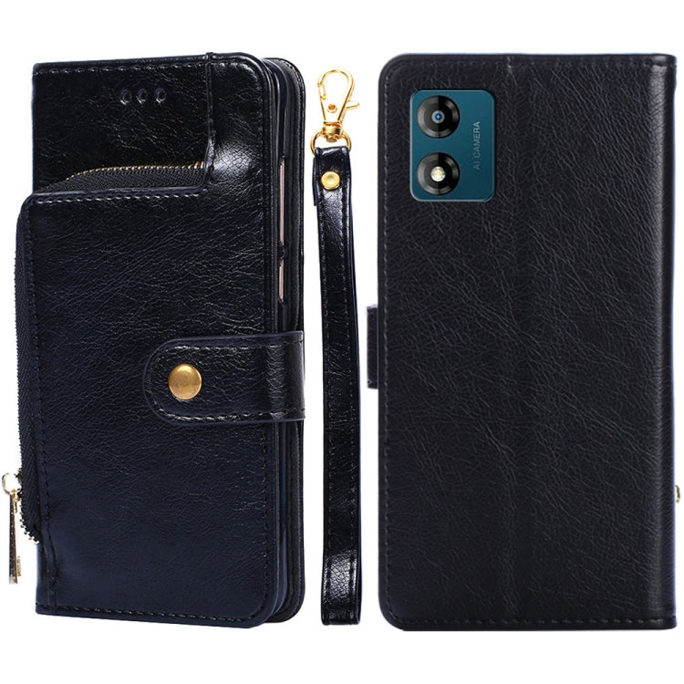 Zipper Bag Leather Phone Case, For Motorola Moto E13 4G, For OPPO A17k, For OPPO Reno8 T 4G, For Xiaomi Poco X5 Pro / Redmi Note 12 Pro Speed, For Honor X9a 5G