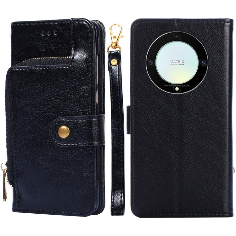 Zipper Bag Leather Phone Case, For Motorola Moto E13 4G, For OPPO A17k, For OPPO Reno8 T 4G, For Xiaomi Poco X5 Pro / Redmi Note 12 Pro Speed, For Honor X9a 5G