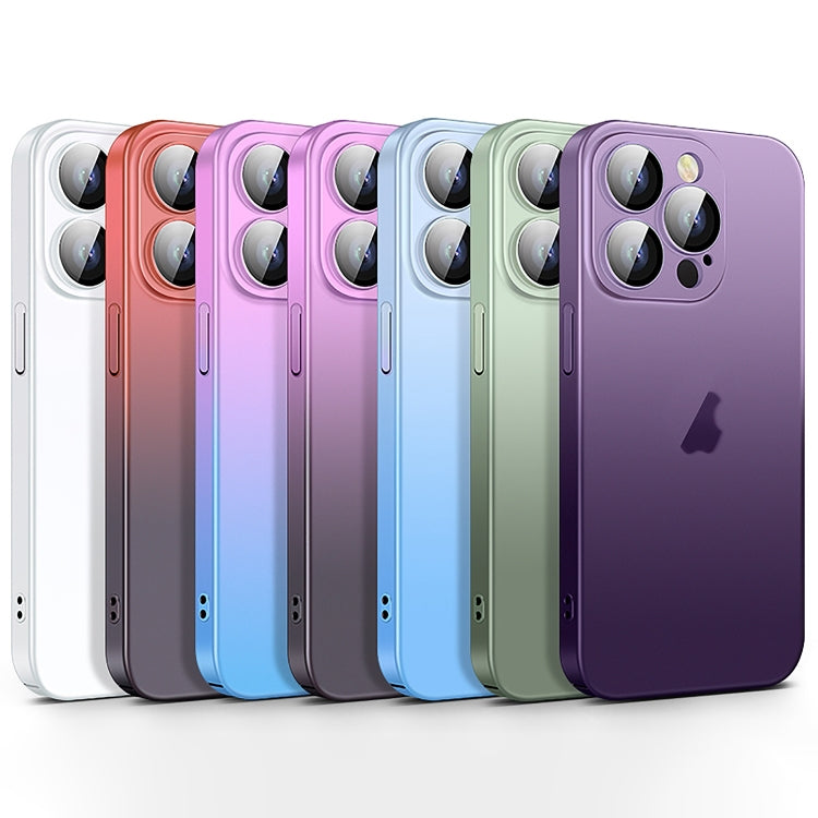 Skin Feel Frosted Gradient Phone Case, For iPhone 14 Plus, For iPhone 13 Pro Max, For iPhone 13 Pro