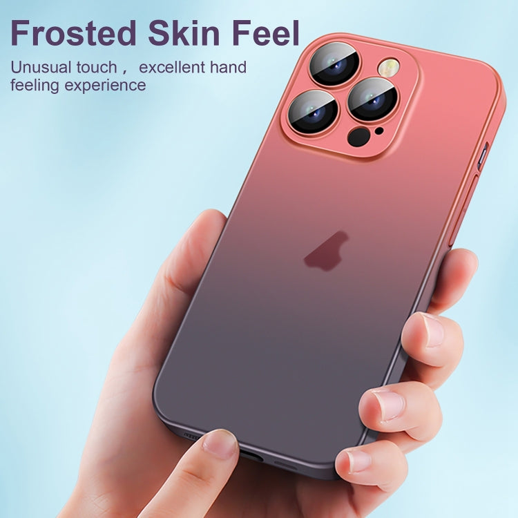 Skin Feel Frosted Gradient Phone Case, For iPhone 14 Plus, For iPhone 13 Pro Max, For iPhone 13 Pro