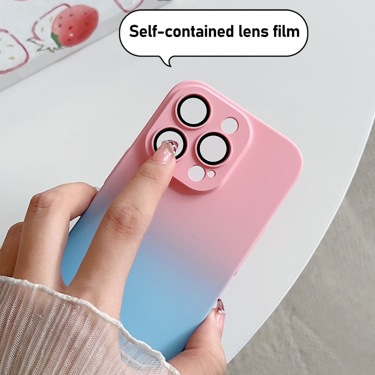 Skin Feel Gradient Phone Case, For iPhone 14 Plus, For iPhone 13 Pro, For iPhone 13, For iPhone 12 Pro Max
