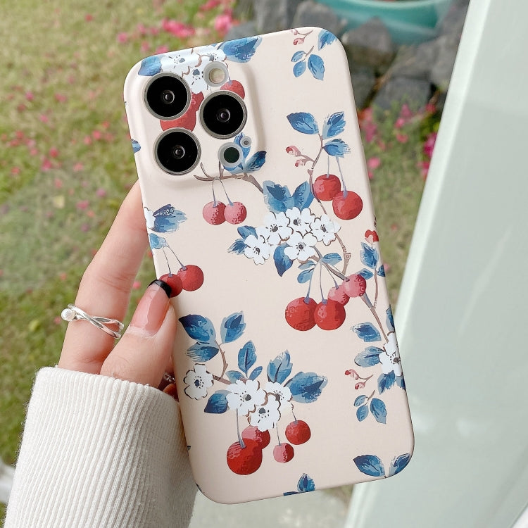 Water Sticker Flower Pattern PC Phone Case, For iPhone 11 Pro Max, For iPhone 11 Pro