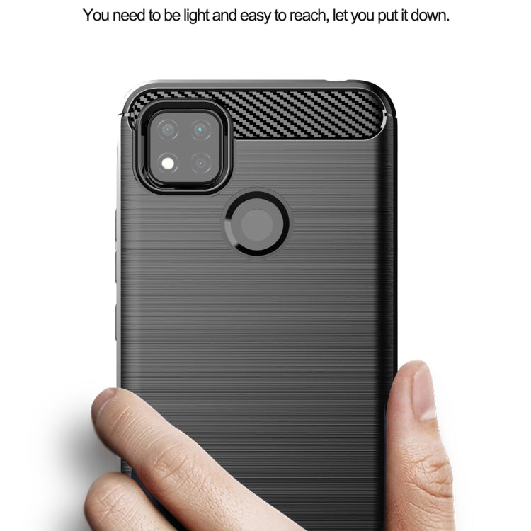 Brushed Texture Carbon Fiber TPU Phone Case, For Xiaomi Redmi 9 Activ, For Xiaomi Redmi 9 India, For Xiaomi Redmi 9C NFC, For Xiaomi Redmi 10A, For Xiaomi 12S, For Xiaomi 12X, For Xiaomi 12 Pro Dimensity, For Xiaomi 12S Pro