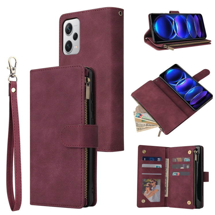 Multifunctional Multi-Card Wallet Phone Leather Case, For Xiaomi Redmi Note 12 Pro+ 5G, For Xiaomi 12T / 12T Pro, For Google Pixel 7A