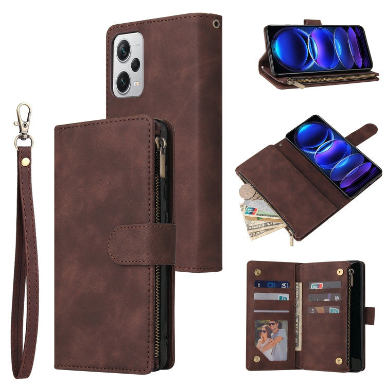 Multifunctional Multi-Card Wallet Phone Leather Case, For Xiaomi Redmi Note 12 Pro+ 5G, For Xiaomi 12T / 12T Pro, For Google Pixel 7A