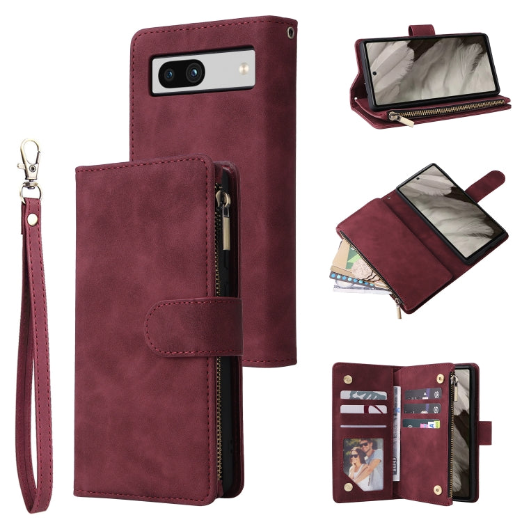 Multifunctional Multi-Card Wallet Phone Leather Case, For Xiaomi Redmi Note 12 Pro+ 5G, For Xiaomi 12T / 12T Pro, For Google Pixel 7A