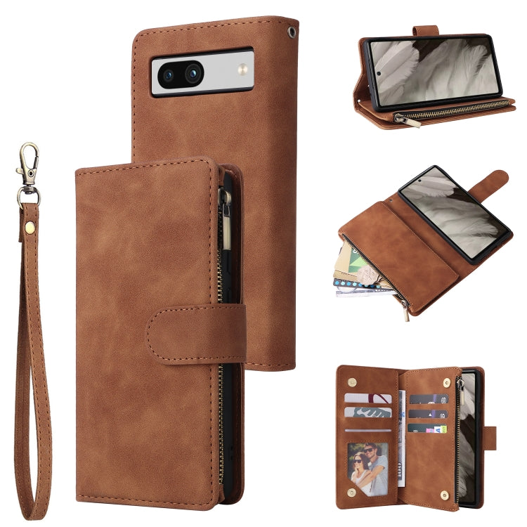 Multifunctional Multi-Card Wallet Phone Leather Case, For Xiaomi Redmi Note 12 Pro+ 5G, For Xiaomi 12T / 12T Pro, For Google Pixel 7A