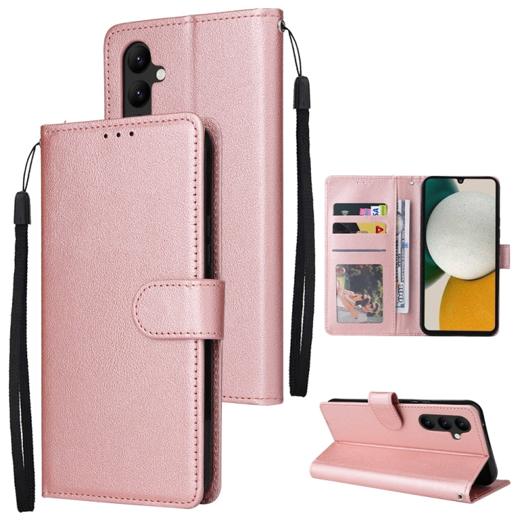3 Card Slots Multifunctional Leather Phone Case, For Samsung Galaxy A34, For Samsung Galaxy A54, For Infinix Hot 10 Lite
