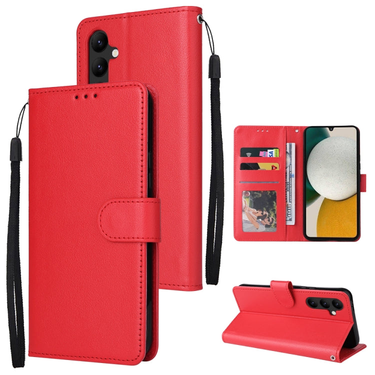 3 Card Slots Multifunctional Leather Phone Case, For Samsung Galaxy A34, For Samsung Galaxy A54, For Infinix Hot 10 Lite