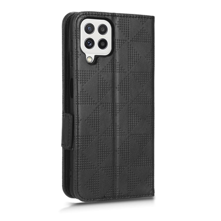 Symmetrical Triangle Leather Phone Case, For Samsung Galaxy A12 / M12, For Samsung Galaxy A13 4G, For Samsung Galaxy A13 5G, For Samsung Galaxy A14 4G