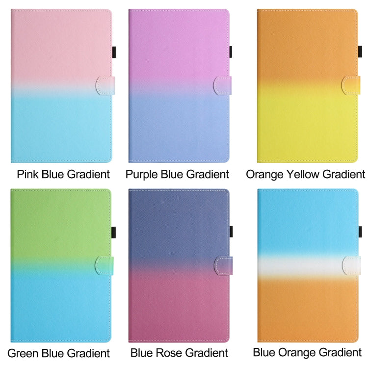 Stitching Gradient Leather Tablet Case, For Lenovo M10 Plus, For iPad 10th Gen 10.9 2022, For iPad mini 6 / mini 2024, For iPad 10.2 2020/2019 / 10.5 2019/2017
