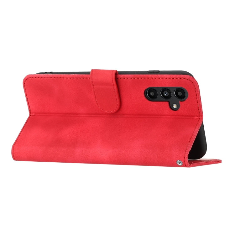 Heart Pattern Skin Feel Leather Phone Case, For Samsung Galaxy A34 5G, For Samsung Galaxy A40, For Samsung Galaxy A41, For Samsung Galaxy A42 5G