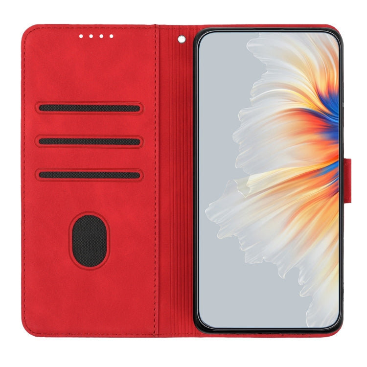 Heart Pattern Skin Feel Leather Phone Case, For Samsung Galaxy A34 5G, For Samsung Galaxy A40, For Samsung Galaxy A41, For Samsung Galaxy A42 5G