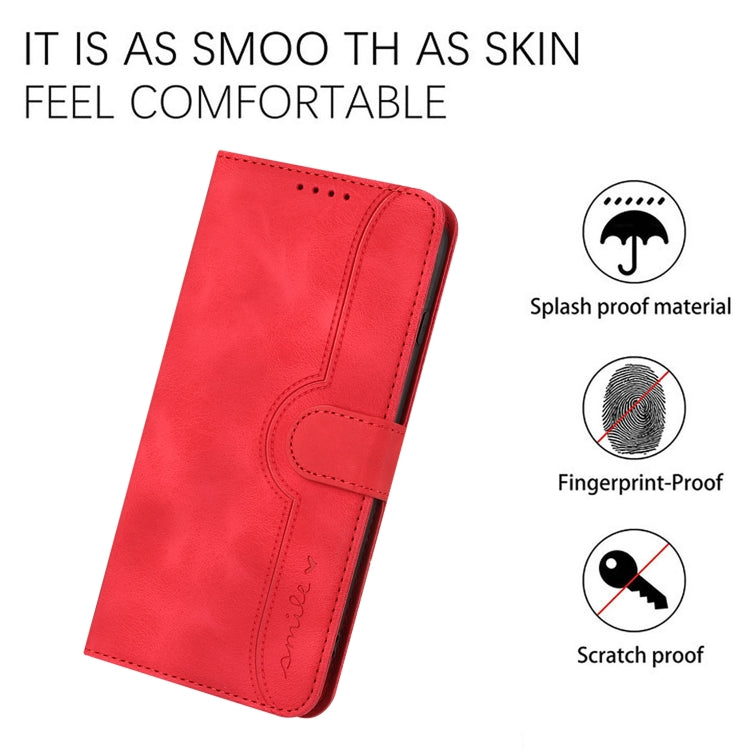 Heart Pattern Skin Feel Leather Phone Case, For Samsung Galaxy A34 5G, For Samsung Galaxy A40, For Samsung Galaxy A41, For Samsung Galaxy A42 5G