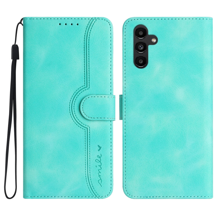 Heart Pattern Skin Feel Leather Phone Case, For Samsung Galaxy A34 5G, For Samsung Galaxy A40, For Samsung Galaxy A41, For Samsung Galaxy A42 5G