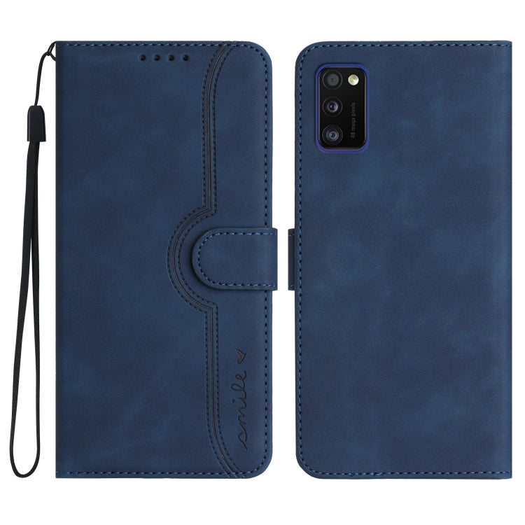 Heart Pattern Skin Feel Leather Phone Case, For Samsung Galaxy A34 5G, For Samsung Galaxy A40, For Samsung Galaxy A41, For Samsung Galaxy A42 5G