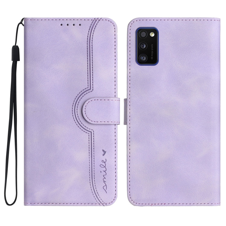 Heart Pattern Skin Feel Leather Phone Case, For Samsung Galaxy A34 5G, For Samsung Galaxy A40, For Samsung Galaxy A41, For Samsung Galaxy A42 5G