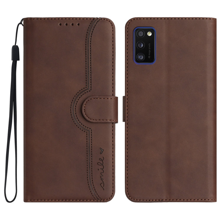 Heart Pattern Skin Feel Leather Phone Case, For Samsung Galaxy A34 5G, For Samsung Galaxy A40, For Samsung Galaxy A41, For Samsung Galaxy A42 5G