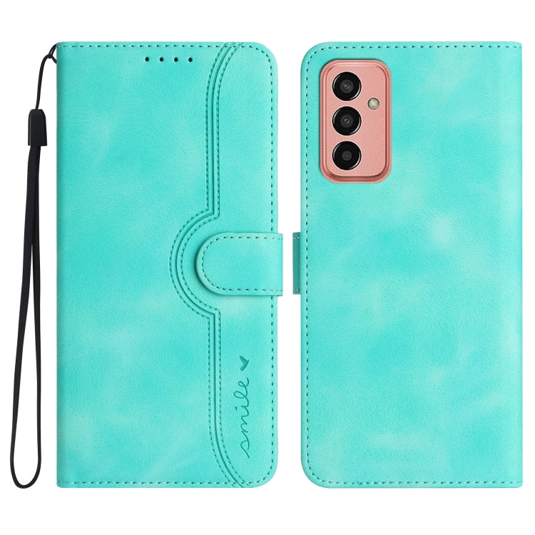 Heart Pattern Skin Feel Leather Phone Case, For Samsung Galaxy A71 5G, For Samsung Galaxy A72 4G/5G, For Samsung Galaxy A73 5G, For Samsung Galaxy M13 India/F13