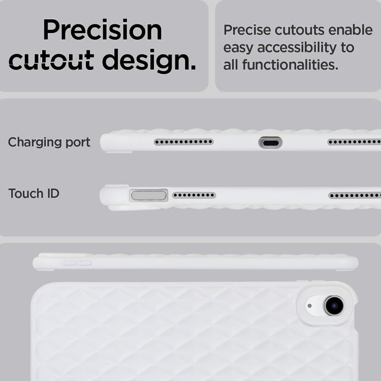 Rhombic TPU Tablet Case, For iPad 10.2 2021 / 2020 / 2019, For iPad 9.7 2018 / 2017, For iPad 10th Gen 10.9 2022, For iPad Pro 11 2022 / 2021 / 2020