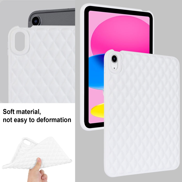 Rhombic TPU Tablet Case, For iPad 10.2 2021 / 2020 / 2019, For iPad 9.7 2018 / 2017, For iPad 10th Gen 10.9 2022, For iPad Pro 11 2022 / 2021 / 2020