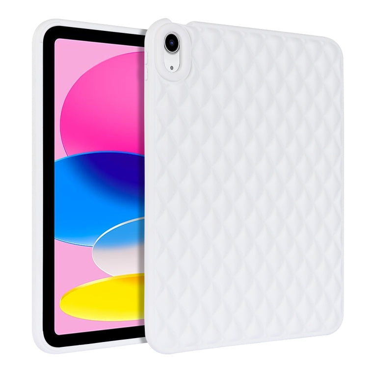 Rhombic TPU Tablet Case, For iPad 10.2 2021 / 2020 / 2019, For iPad 9.7 2018 / 2017, For iPad 10th Gen 10.9 2022, For iPad Pro 11 2022 / 2021 / 2020