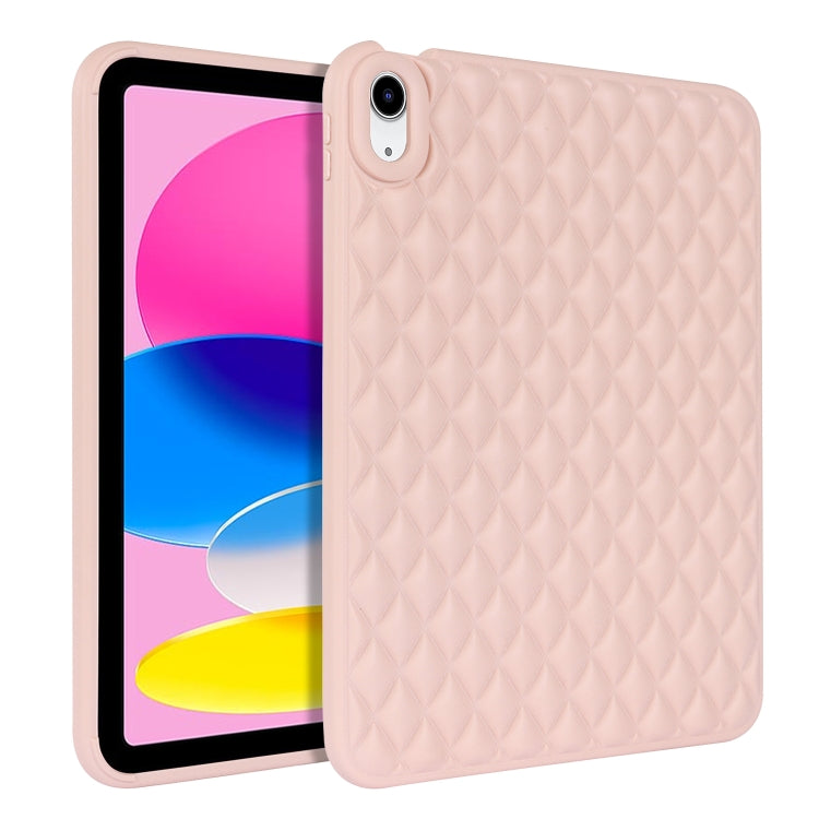 Rhombic TPU Tablet Case, For iPad 10.2 2021 / 2020 / 2019, For iPad 9.7 2018 / 2017, For iPad 10th Gen 10.9 2022, For iPad Pro 11 2022 / 2021 / 2020
