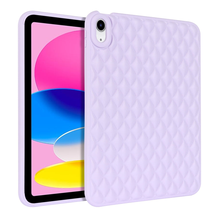 Rhombic TPU Tablet Case, For iPad 10.2 2021 / 2020 / 2019, For iPad 9.7 2018 / 2017, For iPad 10th Gen 10.9 2022, For iPad Pro 11 2022 / 2021 / 2020
