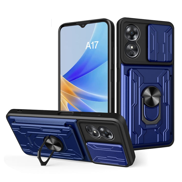 Sliding Camshield TPU+PC Phone Case with Card Slot, For Motorola Edge 30 Ultra 5G, For OPPO A17 4G, For Realme 10 4G