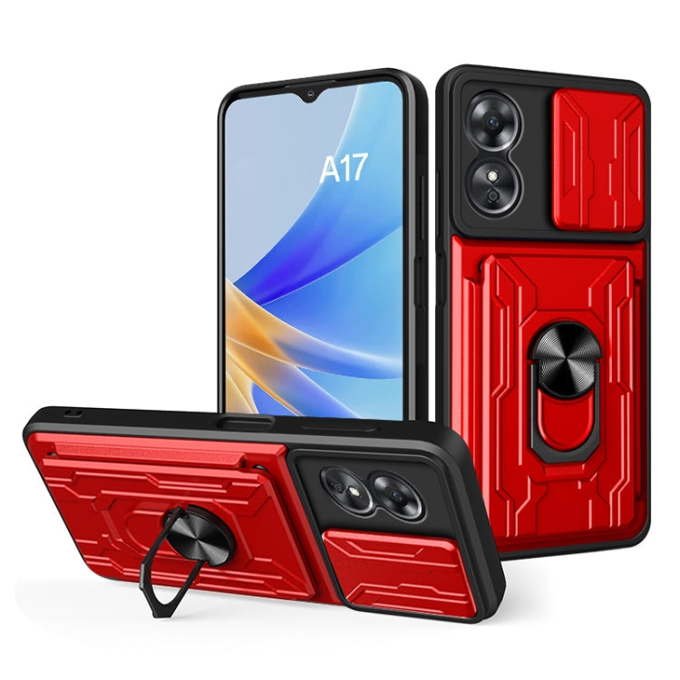 Sliding Camshield TPU+PC Phone Case with Card Slot, For Motorola Edge 30 Ultra 5G, For OPPO A17 4G, For Realme 10 4G