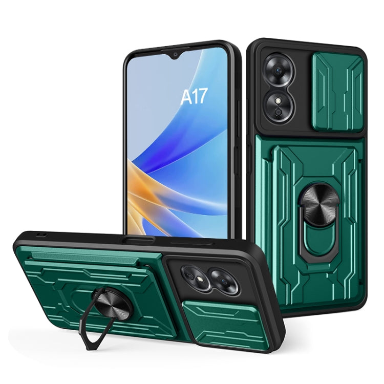 Sliding Camshield TPU+PC Phone Case with Card Slot, For Motorola Edge 30 Ultra 5G, For OPPO A17 4G, For Realme 10 4G
