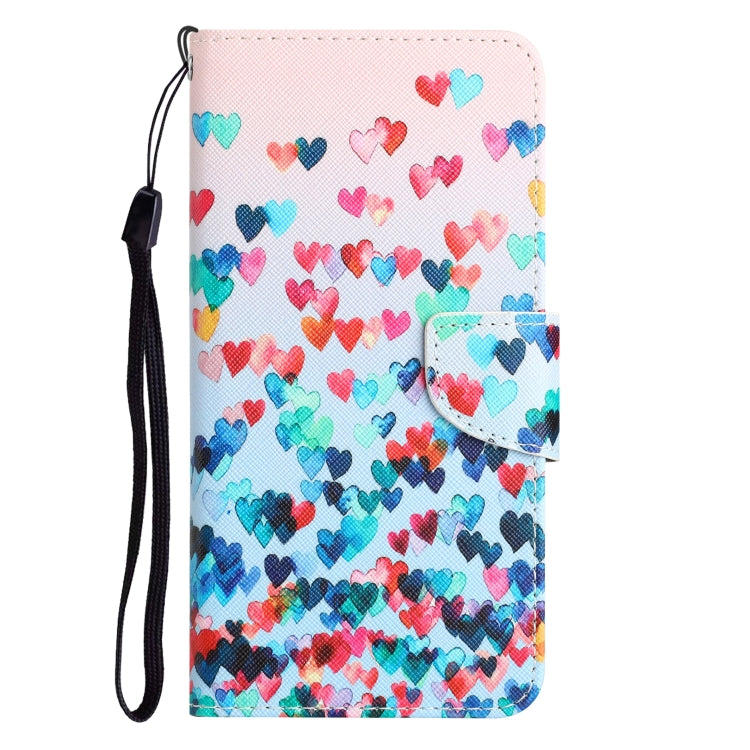 Colored Drawing Leather Phone Case, For Xiaomi Redmi Note 12 5G Global/Poco X5