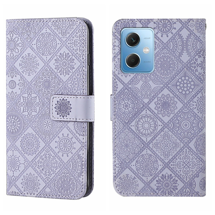 Ethnic Style Embossed Pattern Leather Phone Case, For Xiaomi Redmi Note 12 5G Global/Poco X5, For Xiaomi Redmi Note 12 Pro 5G/Poco X5 Pro