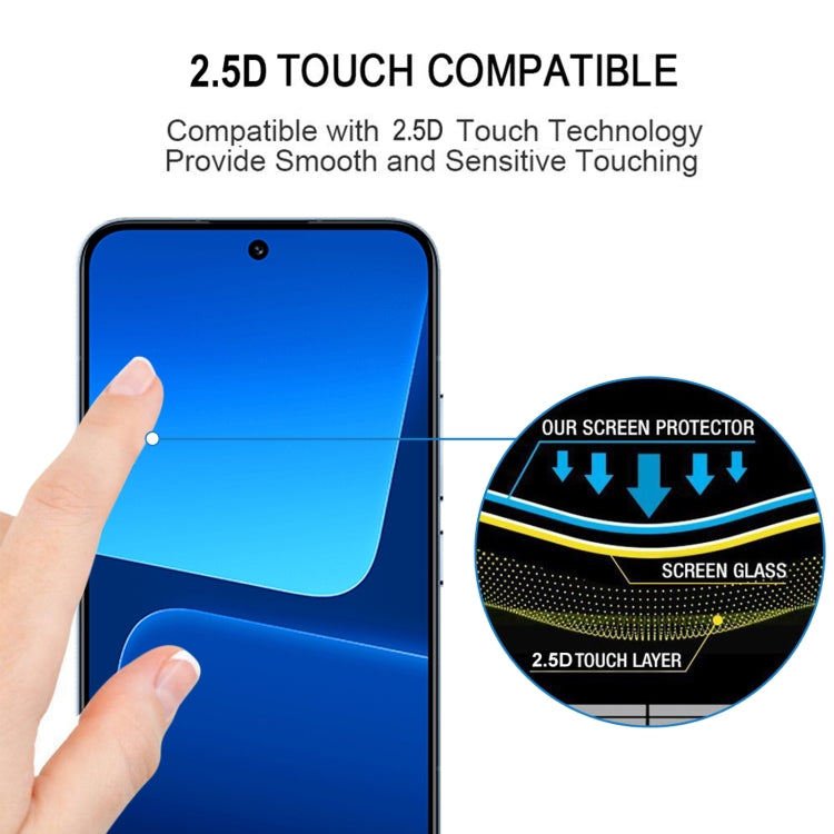 Edge Glue 9H HD 3D Curved Edge Tempered Glass Film, For Xiaomi 13 Ultra (1 PC)