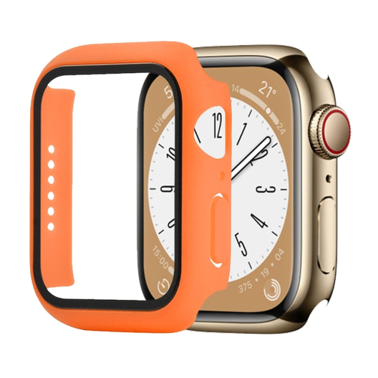 Shockproof PC+Tempered Glass Watch Protective Case, For Apple Watch Series 9 / 8 / 7 45mm