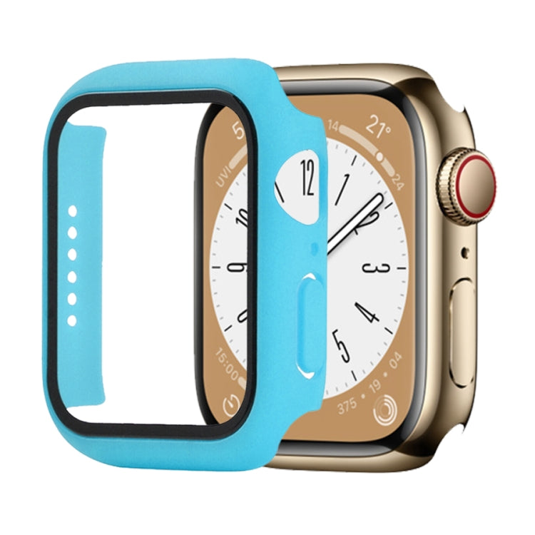 Shockproof PC+Tempered Glass Watch Protective Case, For Apple Watch Series 9 / 8 / 7 45mm
