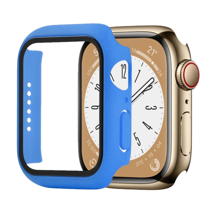 Shockproof PC+Tempered Glass Watch Protective Case, For Apple Watch Series 9 / 8 / 7 45mm