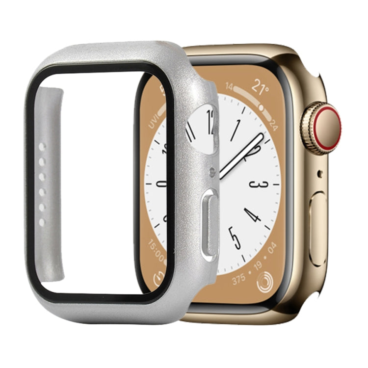Shockproof PC+Tempered Glass Watch Protective Case, For Apple Watch Series 9 / 8 / 7 45mm