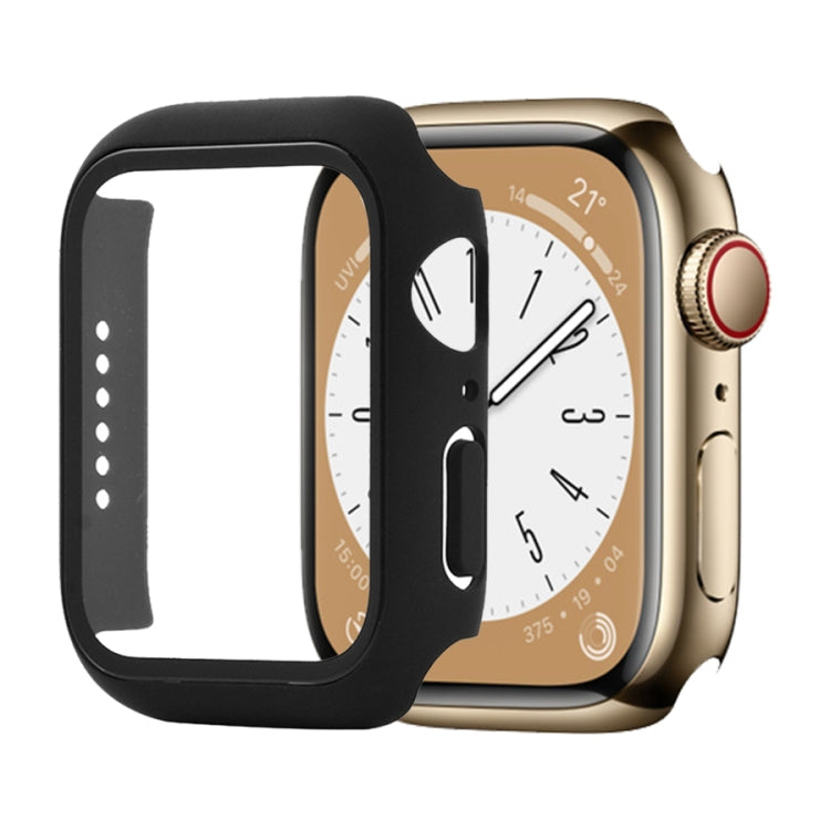 Shockproof PC+Tempered Glass Watch Protective Case, For Apple Watch Series 9 / 8 / 7 45mm