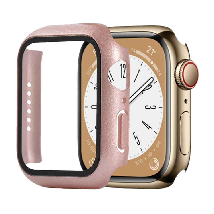 Shockproof PC+Tempered Glass Watch Protective Case, For Apple Watch Series 9 / 8 / 7 45mm