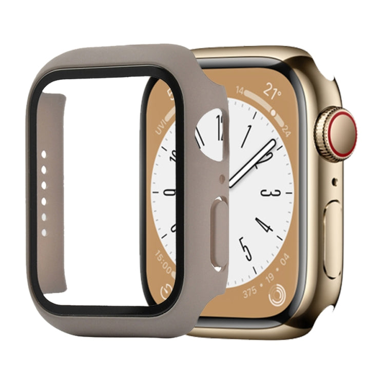 Shockproof PC+Tempered Glass Watch Protective Case, For Apple Watch Series 9 / 8 / 7 45mm