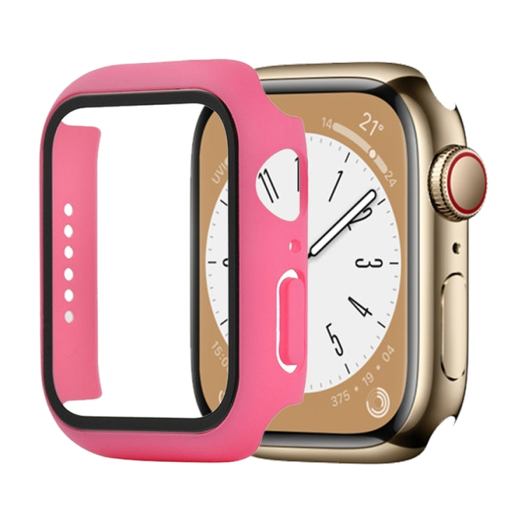 Shockproof PC+Tempered Glass Watch Protective Case, For Apple Watch Series 9 / 8 / 7 45mm