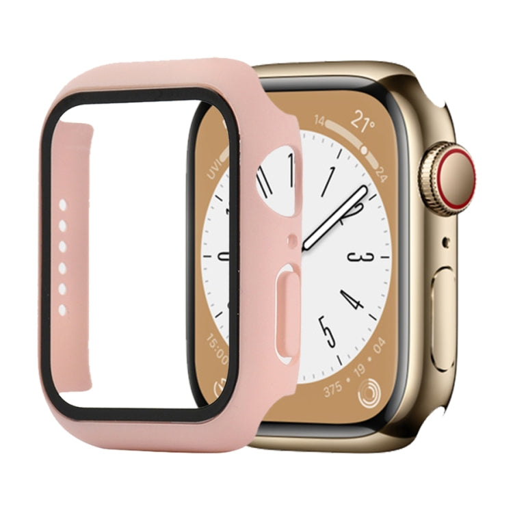 Shockproof PC+Tempered Glass Watch Protective Case, For Apple Watch Series 9 / 8 / 7 45mm