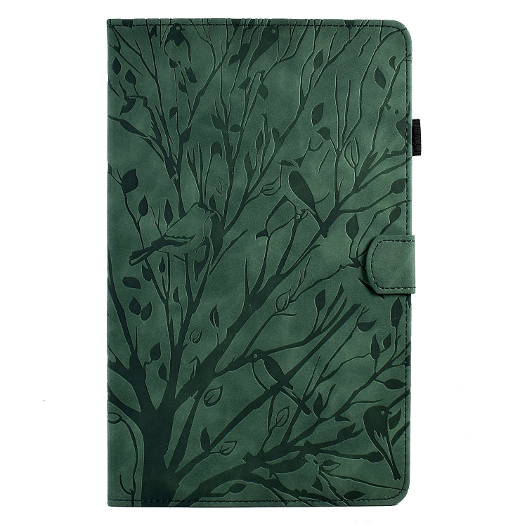 Fortune Tree Pressure Flower PU Tablet Case with Wake-up / Sleep Function, For Samsung Galaxy Tab A 10.1 2016