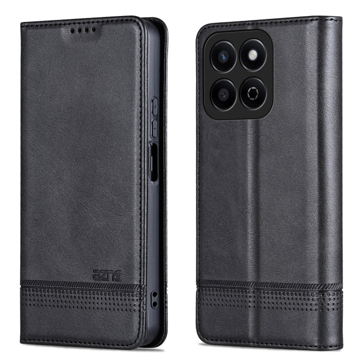 AZNS Magnetic Calf Texture Flip Leather Phone Case, For Honor 200, For Honor 200 Pro, For Honor Play 50/Play 50m 5G, For Honor 200 Lite Global