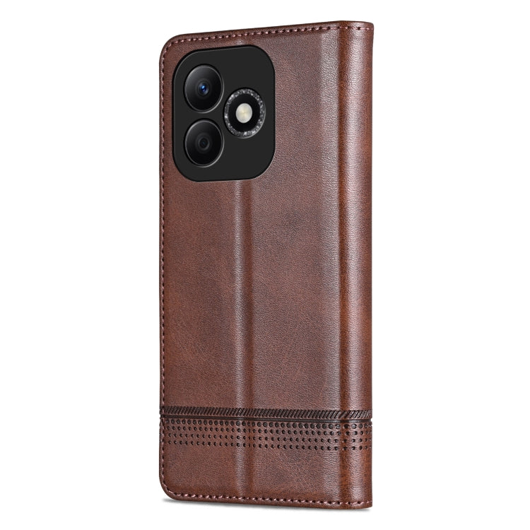 AZNS Magnetic Calf Texture Flip Leather Phone Case, For Honor 200, For Honor 200 Pro, For Honor Play 50/Play 50m 5G, For Honor 200 Lite Global