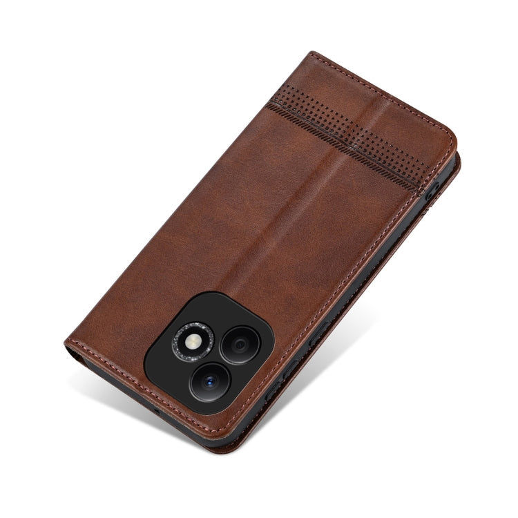 AZNS Magnetic Calf Texture Flip Leather Phone Case, For Honor 200, For Honor 200 Pro, For Honor Play 50/Play 50m 5G, For Honor 200 Lite Global